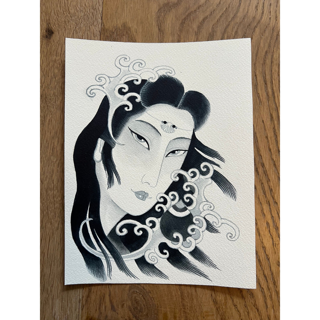 #9 Original painting from flash sheet 2